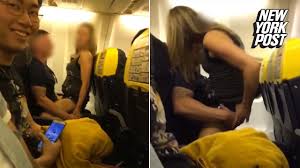 Straight laced mom gave man in flight lap dance because he was.