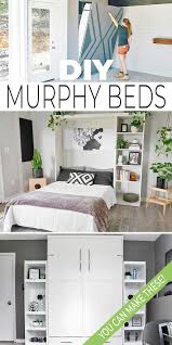 Diy Murphy Beds Space Saving Beds We