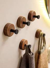 Wooden Wall Hooks Furniture Home
