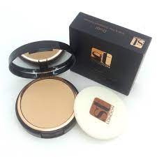 dry compact powder high coverage ivory