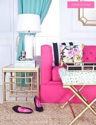 how to decorate your house with hot pink