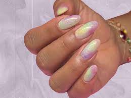 the watercolor manicure trend would