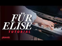 elise by beethoven piano tutorial
