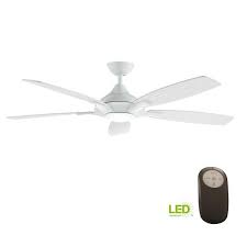 In fact, they guarantee that nobody will beat their prices, and will price match nearly any competitor using their low price guarantee. Home Decorators Collection Petersford 52 In Integrated Led Indoor White Ceiling Fan With Light Kit And Remote Control 14427 The Home Depot