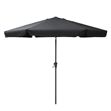 corliving tilt g patio umbrella black