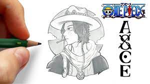 Comment dessiner Ace ! (One Piece) - YouTube