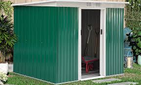 outsunny large storage shed groupon