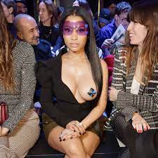 Nicki Minaj boob out at Paris Fashion Week reactions | Glamour UK
