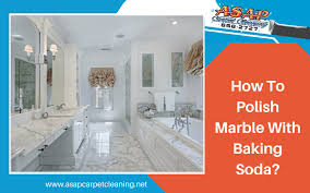 how to polish marble with baking soda