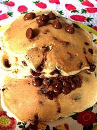 easy chocolate chip pancakes recipe