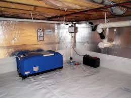 Crawl Space Dehumidification System In