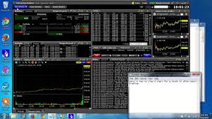 How To View After Hours Charts In Interactive Brokers Trader Workstation Tws