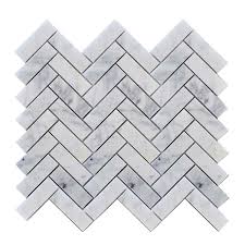 Loft ash gray 1x4 polished glass tile. Jl Tile Backsplash Tile 12 5 In X 11 6 In Stone White Grey 10 Pack Mg898 Rona