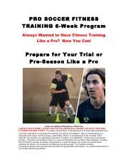 pro soccer fitness training 6 week