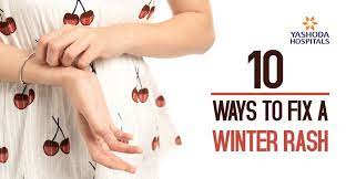 winter rash causes symptoms