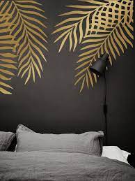 Large Palm Leaf Decals Monstera Wall