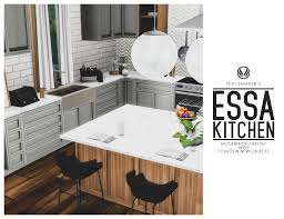 essa kitchen the sims 4 build