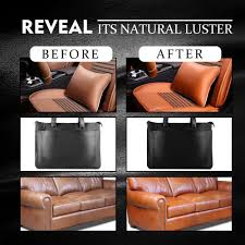 Black Leather Recoloring Balm Leather