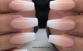 acrylic extension natural feel pink