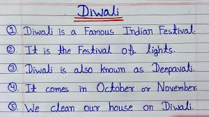 essay on diwali 10 lines on diwali