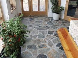 domestic flag stone flooring in
