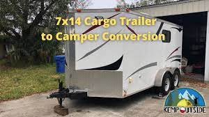 7x14 cargo trailer to cer conversion