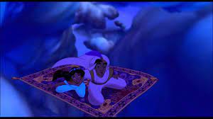 aladdin e princesa jasmine on the magic