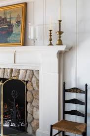 Fireplace Mantel To Update A Dated