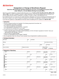 The lady informs me that the total repair might not be covered. 2014 2021 Form Statefarm Designation Change Beneficiary Request Fill Online Printable Fillable Blank Pdffiller