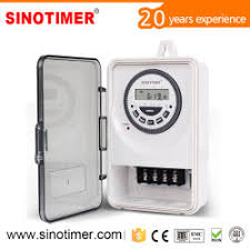 china outdoor light timer switch