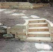 how to build a timber retaining wall