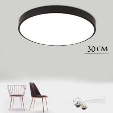 Keep 7 feet of clearance from the bottom of the fixture to the floor. Led Flush Mount Ceiling Light Fixtures For Home Kitchen Bathroom Bedroom Living Room Lighting 6000k 6500k 9 12 Inch Walmart Canada