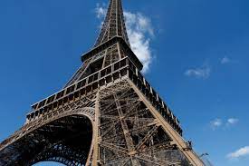 rusting eiffel tower in need of full