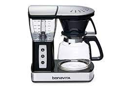 Coffee Maker Featuring Glass Carafe