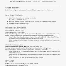 Sample Resume For Experienced Network Engineer
