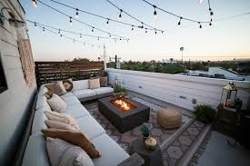 Scandinavian Rooftop Patio Design