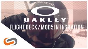 Oakley Flight Deck And Mod5 Integration Sportrx Com