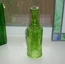 bottles apple green glass bottle fancy