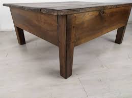 Dark Wood Farm Coffee Table For At