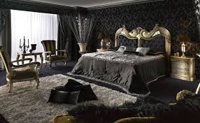 95 x 83 x 53 nightstand: Luxury Classy Luxurious Black And Gold Bedroom Trendecors