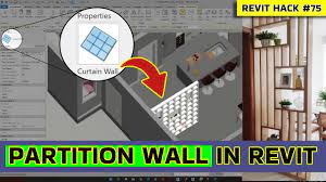 parion wall in revit tutorial
