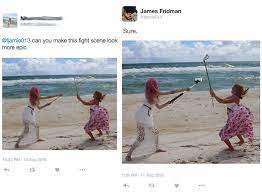 See more ideas about funny photoshop, photoshop, james fridman. Photoshop Troll Who Takes Photo Requests Too Literally Bored Panda