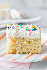 easy vanilla cake recipe