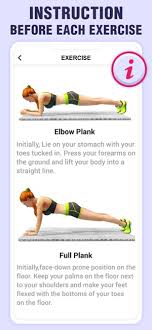 Plank Workout Challenge On The App