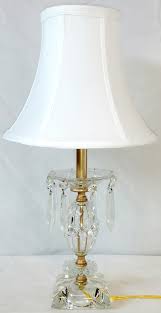 Small Vintage Crystal Lamp Lamp Shade Pro
