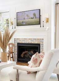 How To Style A Mantel With A Television