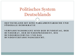 Der bundesrat kam eigens zu einer sondersitzung zusammen, um über die gesetzesvorlage zu beraten. Politisches System Deutschlands Prezentaciya Onlajn