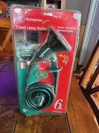 Flood Lamp Holder 6 Foot Power Cord