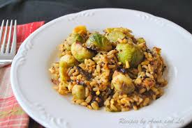 sauteed brussels sprouts with quinoa