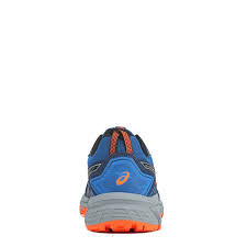 Asics Mens Gel Venture 7 Trail Running Shoes Blue Orange